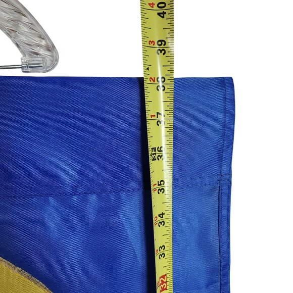 Halloween Banner Black Cat Trick Or Treating Jack O'Lantern Leaves Fall 40"X28" - Picture 6 of 6